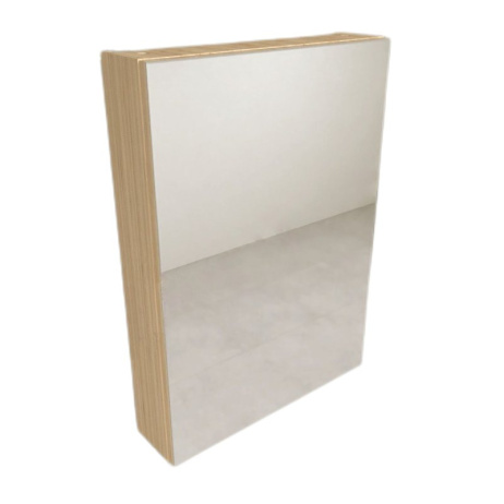 DULĂPIOR SUSPENDAT CU OGLINDĂ CU 1 UȘĂ KOLPASAN NAOMI, 70CM, 50CM(L), NATURAL WOOD 546700