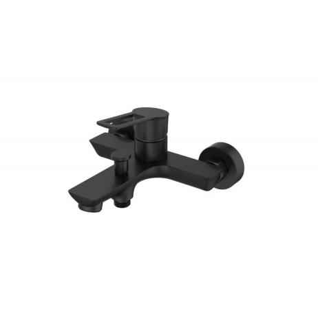 Baterie cadă BLACKFIELD, cu monaj pe perete - negru