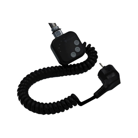 Rezistență electrică cu termostat pentru calorifer - 400w negru