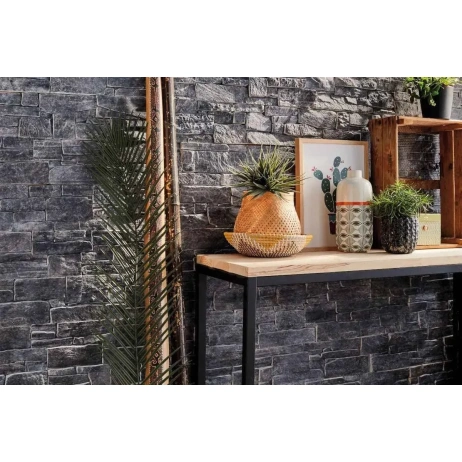 Piatră decorativă Modulo Rugged Ledgestone Grey